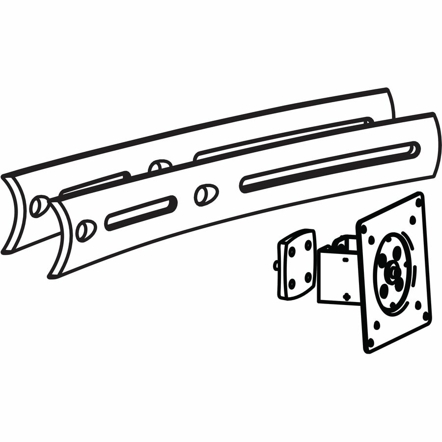 Ergotron DS100 Crossbar Extender, Short