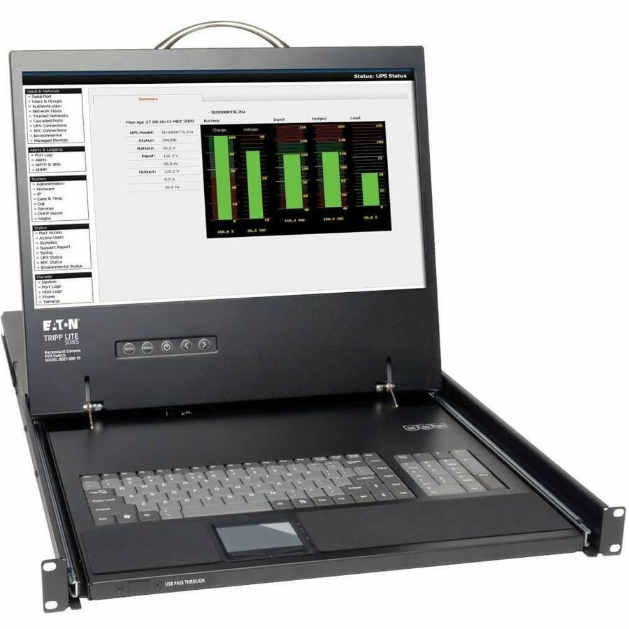 Tripp Lite by Eaton Rack Console KVM Cable Kit w/ 19" LCD PS/2 1U TAA GSA