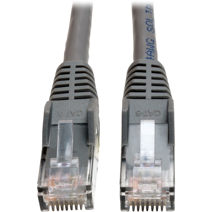 Tripp Lite Cat6 Patch Cable - 50ft - 1 x RJ-45 Male - 1 x RJ-45 Male - Gray