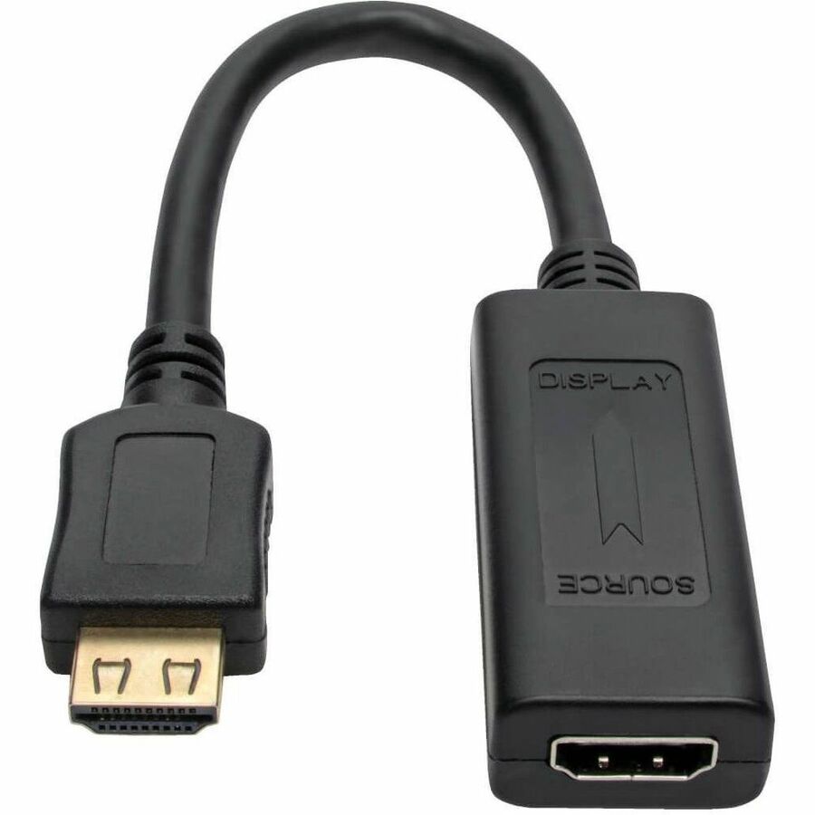 Eaton Tripp Lite Series HDMI Signal Booster / Extender Cable, 1920 x 1200 (1080p) 24Hz, Up to 150 ft. (45 m), (HDMI M/F), 1 ft, TAA