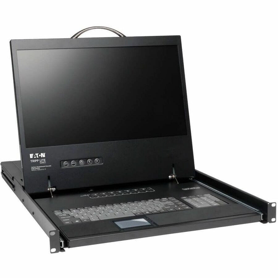 Tripp Lite by Eaton NetController 16-Port 1U Rack-Mount Console KVM Switch with 19-in. LCD