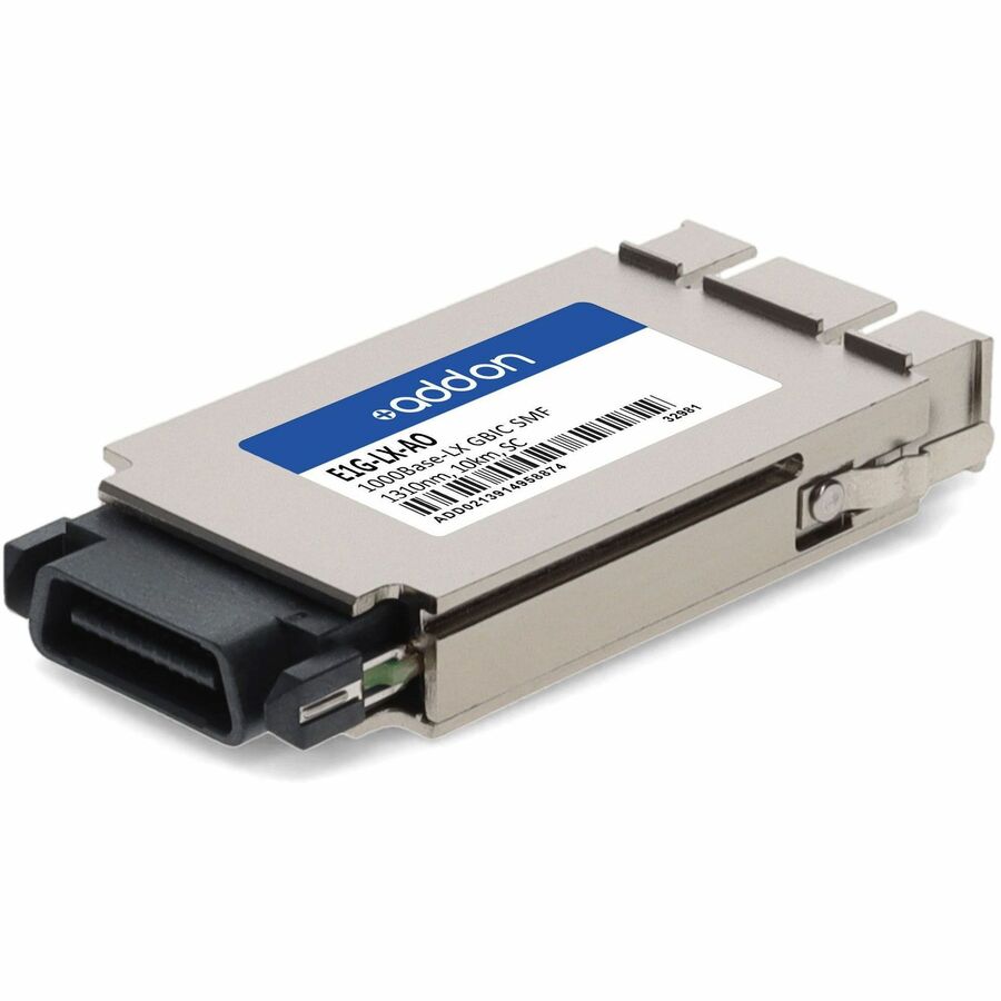 AddOn Brocade® (Formerly) E1G-LX Compatible TAA 1000Base-LX GBIC Transceiver (SMF, 1310nm, 10km, SC)