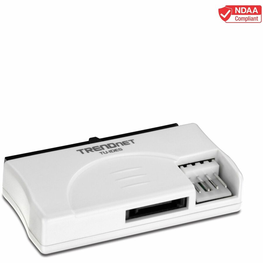 TRENDnet IDE Device to Serial ATA Converter,Connect IDE CD, DVD and Hard Disk Drives to Available Serial, TU-IDES