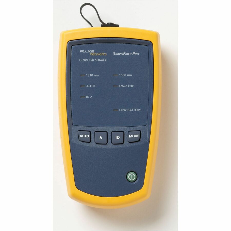 Fluke Networks SimpliFiber Pro SFSINGLEMODESOURCE Fiber Optic Power Meter