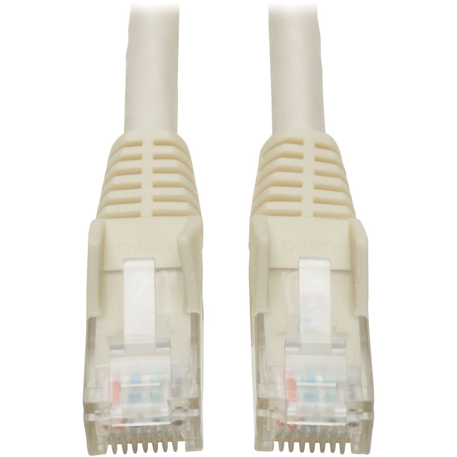 Tripp Lite Cat6 UTP Patch Cable - Category 6 - 14ft - 1 x RJ-45 Male - 1 x RJ-45 Male - White
