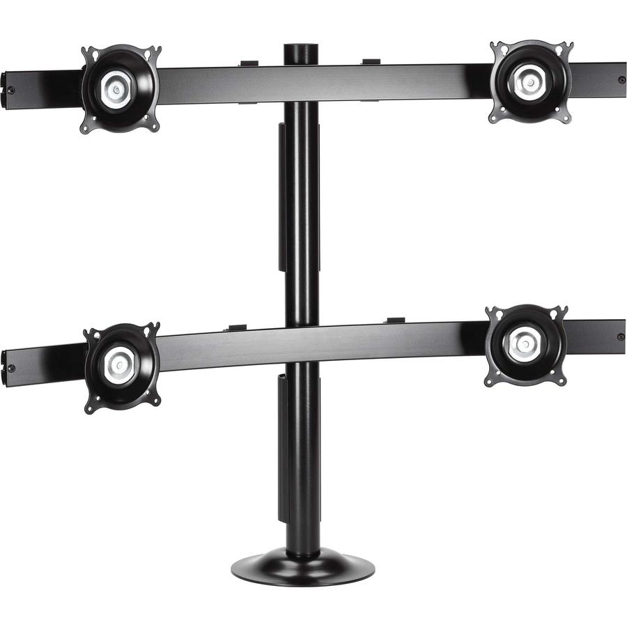 Chief KTG445B Widescreen Quad Monitor Grommet Mount - TAA Compliant