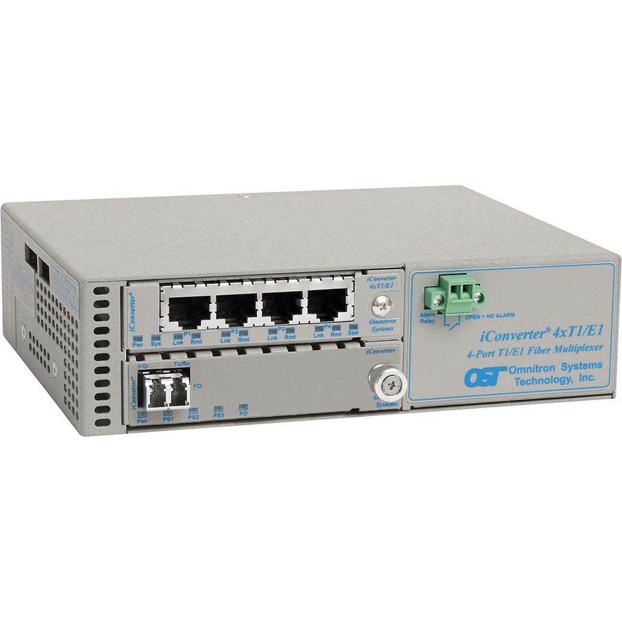 Omnitron Systems iConverter 4-Port T1/E1 Multiplexer
