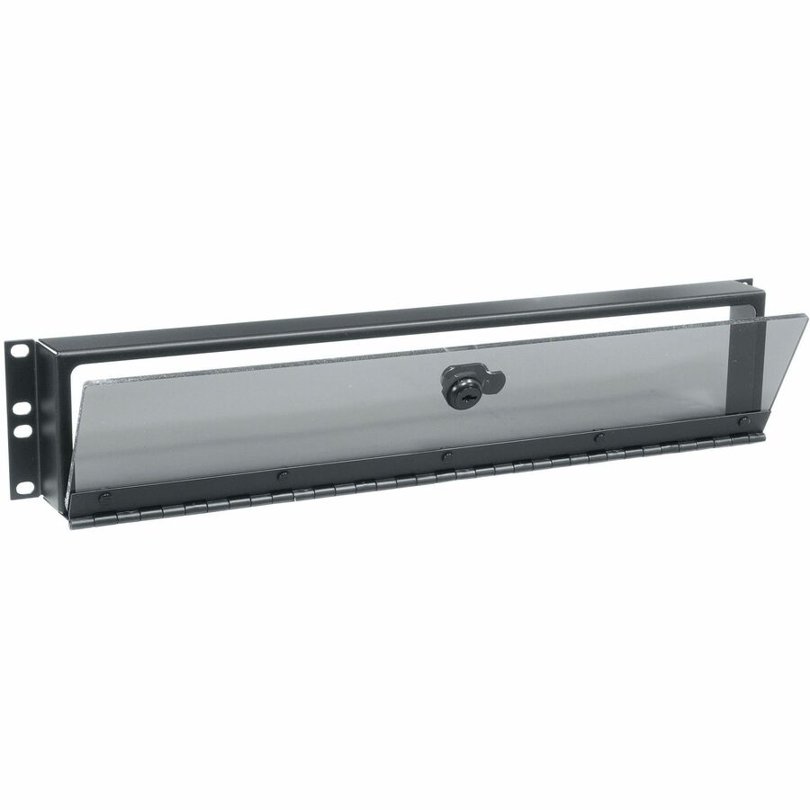 Middle Atlantic 2RU Fixed Security Cover with Hinged Plexi Door
