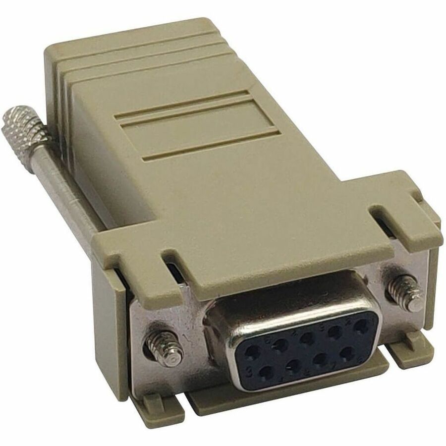 Tripp Lite by Eaton Modular Serial Adapter Straight-Through Wiring (DB9 F to RJ45 F)