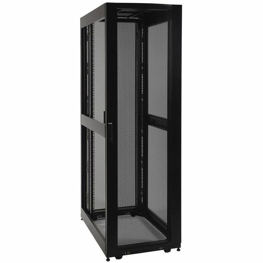 Eaton Tripp Lite Series 48U SmartRack Standard-Depth Rack Enclosure Cabinet - side panels not included