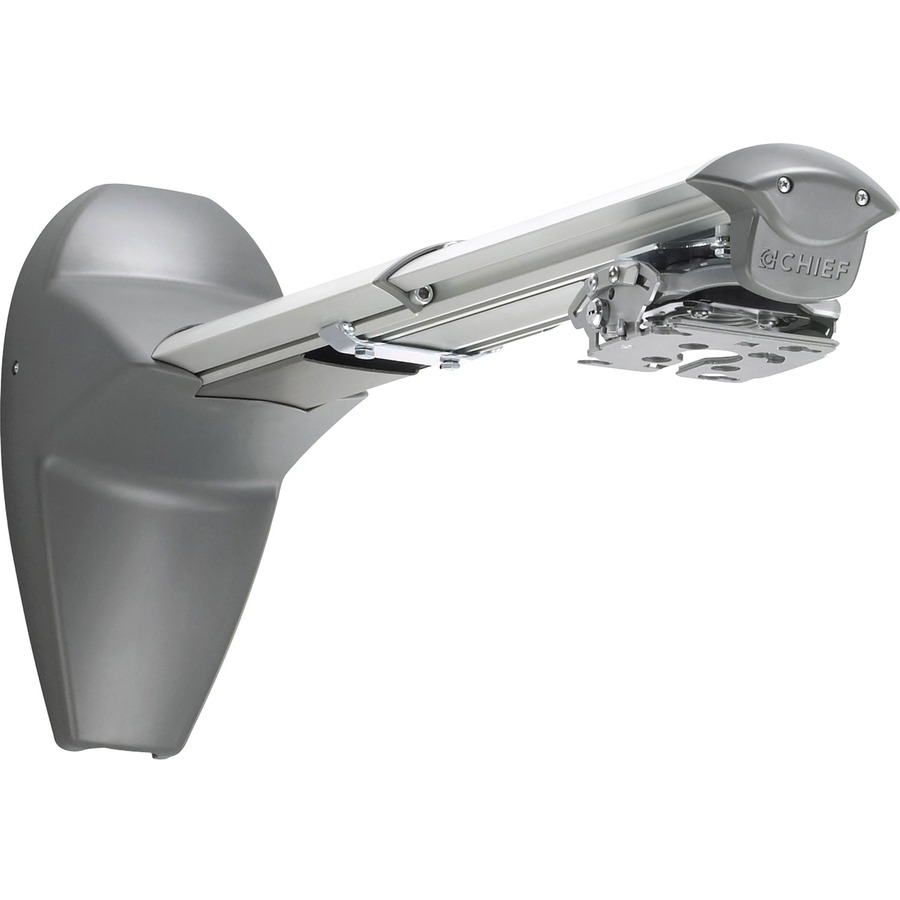 Chief Medium Short Throw Universal Projector Mount Kit - Includes Extension Arm and Projector Mount - Silver