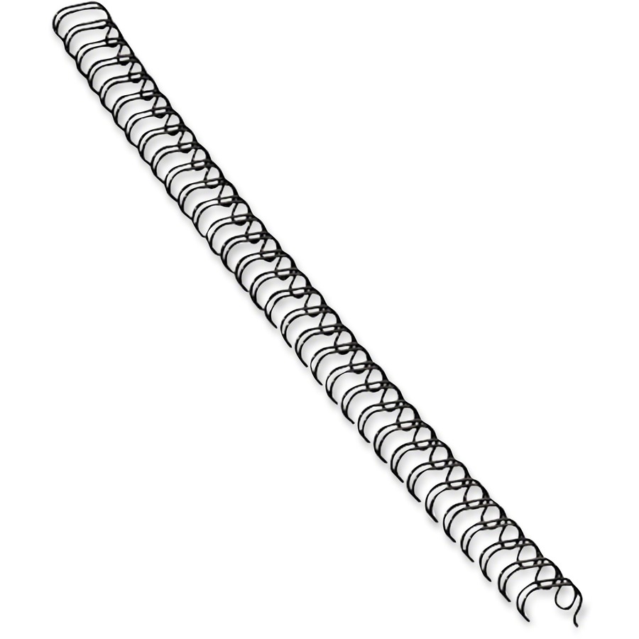 Fellowes Wire Binding Combs, 9/16" , 130 Sheets, Black