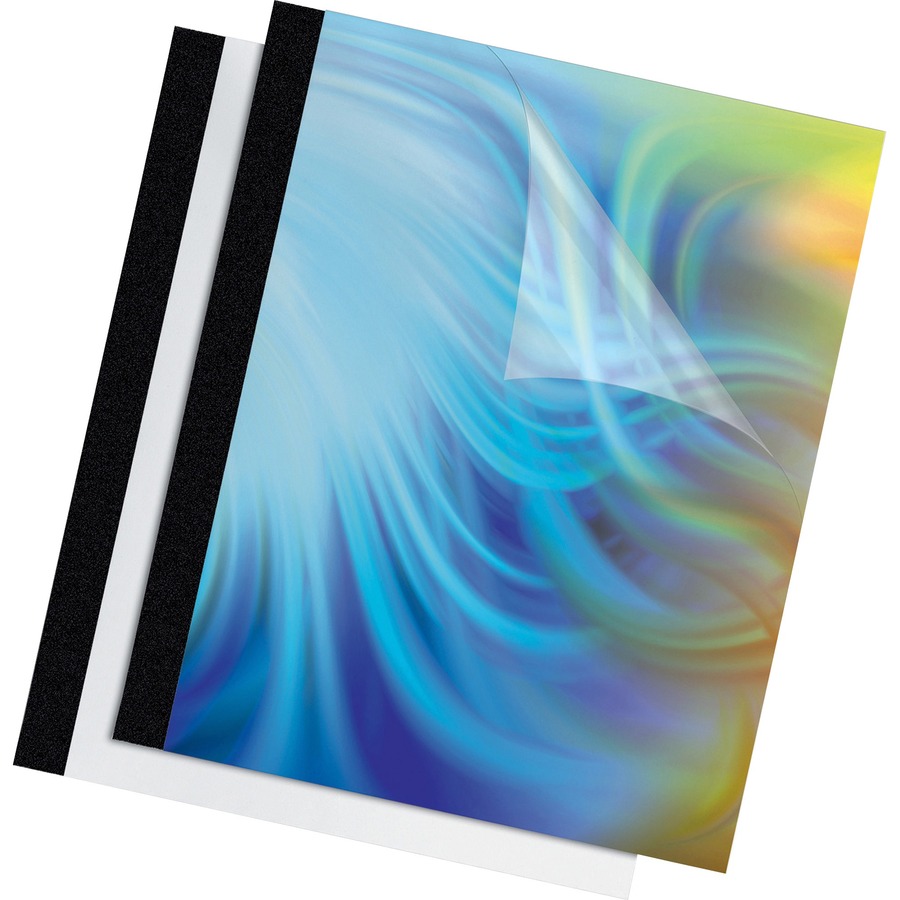 Fellowes Thermal Presentation Covers - 1" , 240 sheets, Black