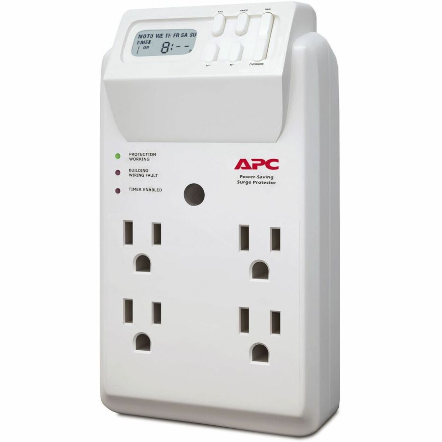 APC by Schneider Electric SurgeArrest Essential P4GC 4-Outlets Surge Suppressor