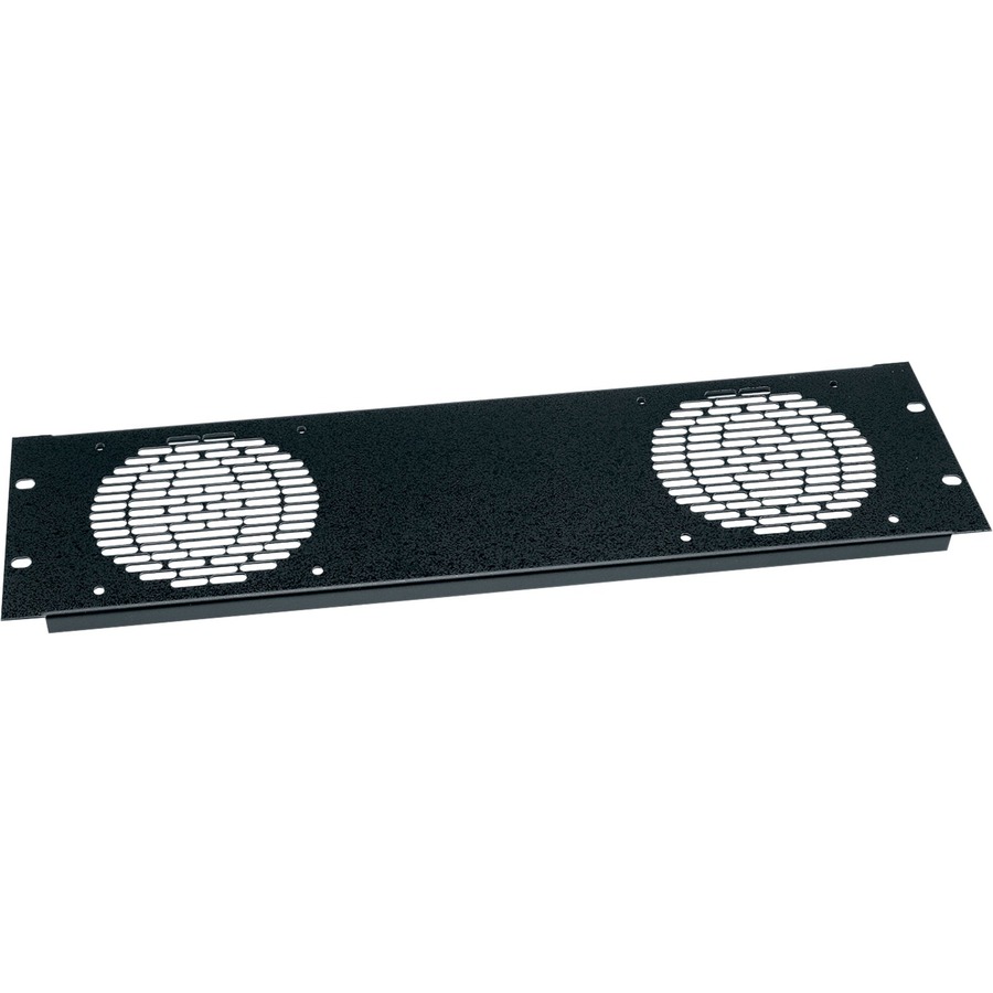 Middle Atlantic Fan Panel, Accepts 2 Fans, Anodized