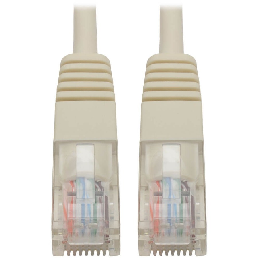 Tripp Lite Cat5e Patch Cable - 5ft - 1 x RJ-45 Male - 1 x RJ-45 Male - White