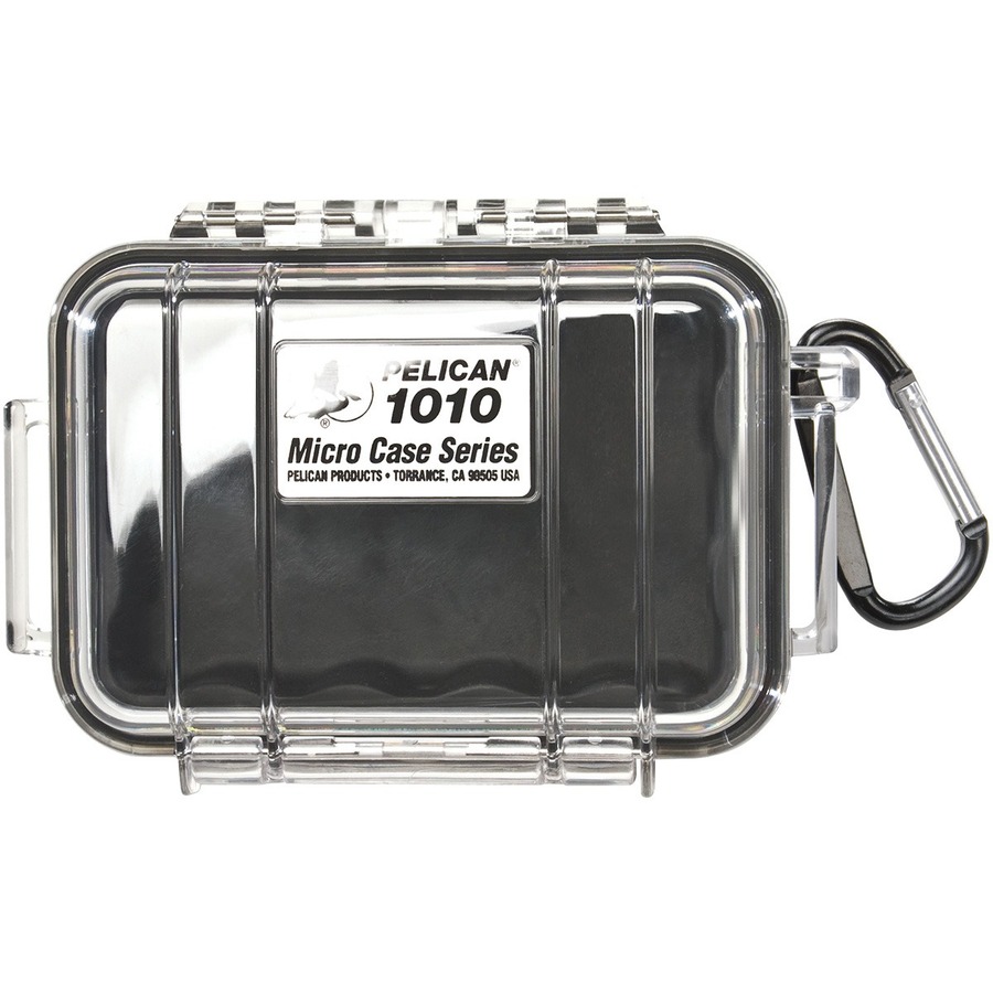 Pelican 1010 Carrying Case iPod - Black, Clear