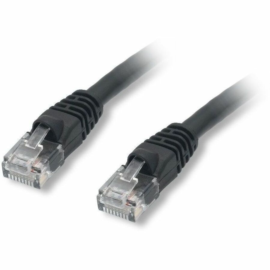 Comprehensive Cat6 550 Mhz Snagless Patch Cable 25ft Black