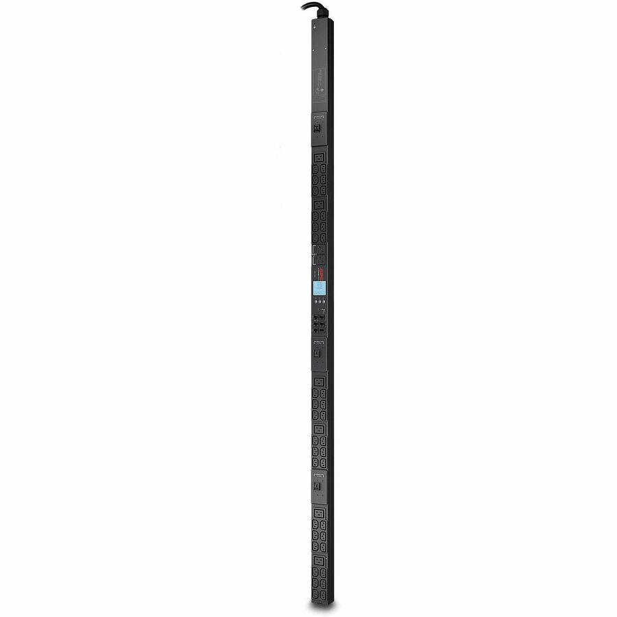 APC NetShelter Metered Rack PDU, 0U, 8.6kW, 208V, 3 phase, 30A, 36 C13, 6 C19 and 2 NEMA 5-20R outlets
