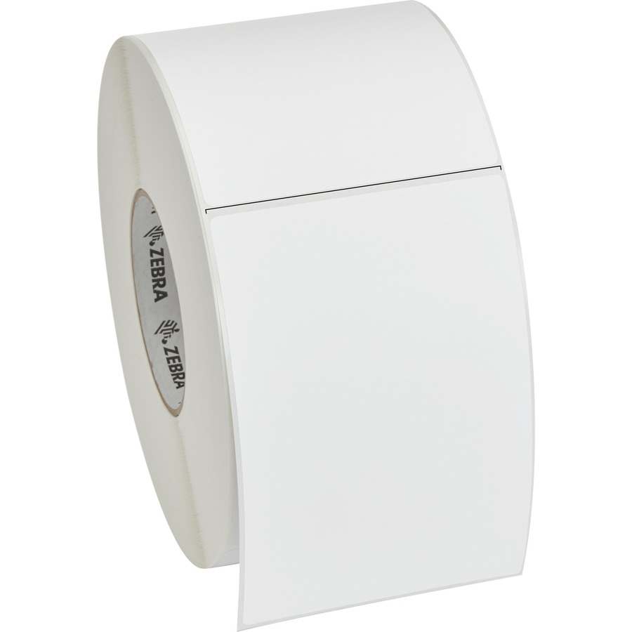 Zebra Label Paper 4 x 6in (101.6x152.4mm) Thermal Transfer Z-Select 4000T Removable 3 in core