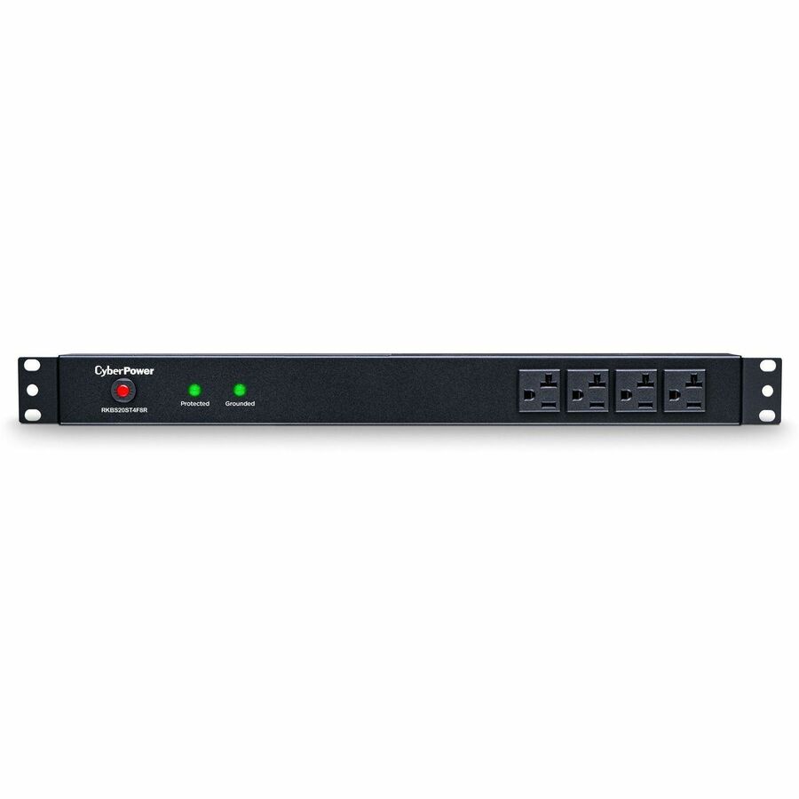 CyberPower RKBS20ST4F8R Rackbar 12 - Outlet Surge Protector with 1800 J Surge Suppression