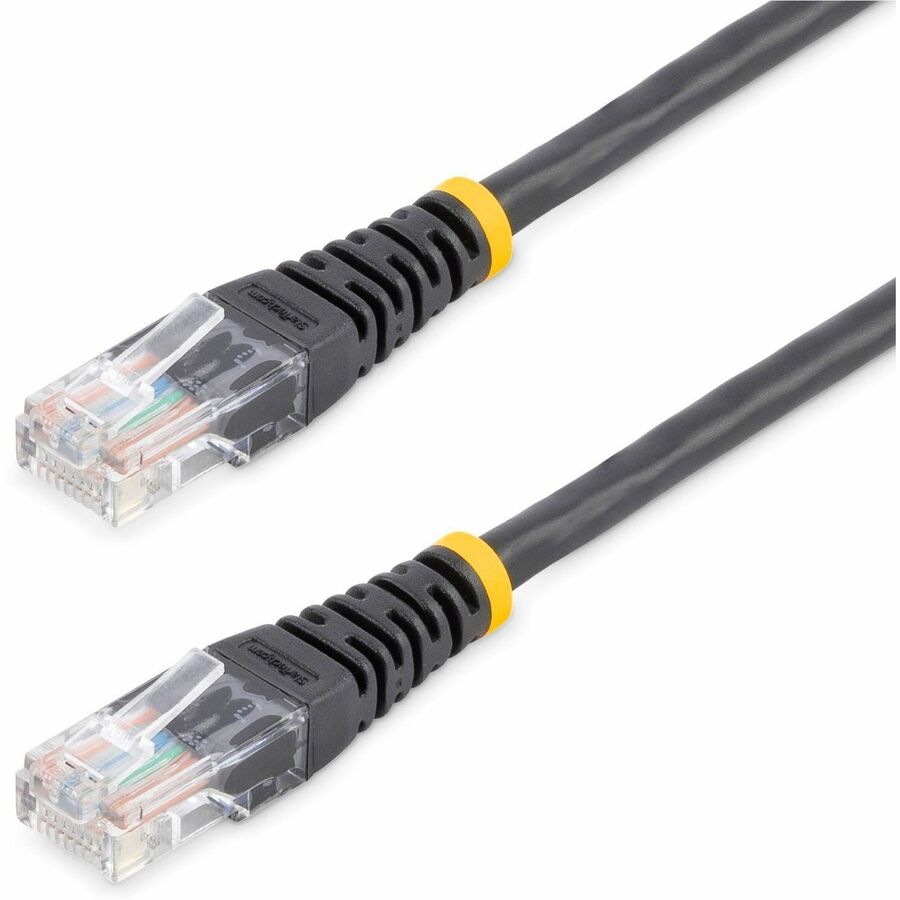 StarTech 10ft Black Molded Cat5e UTP Patch Cable
