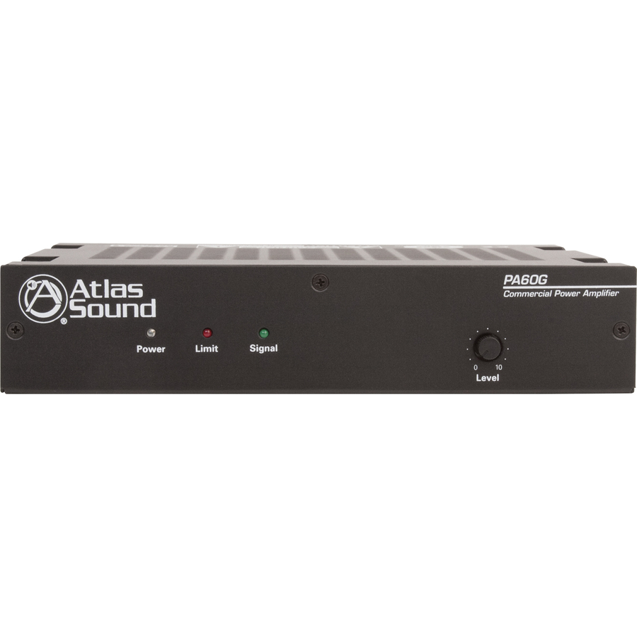 AtlasIED PA60G Amplifier - 60 W RMS - 1 Channel - Black
