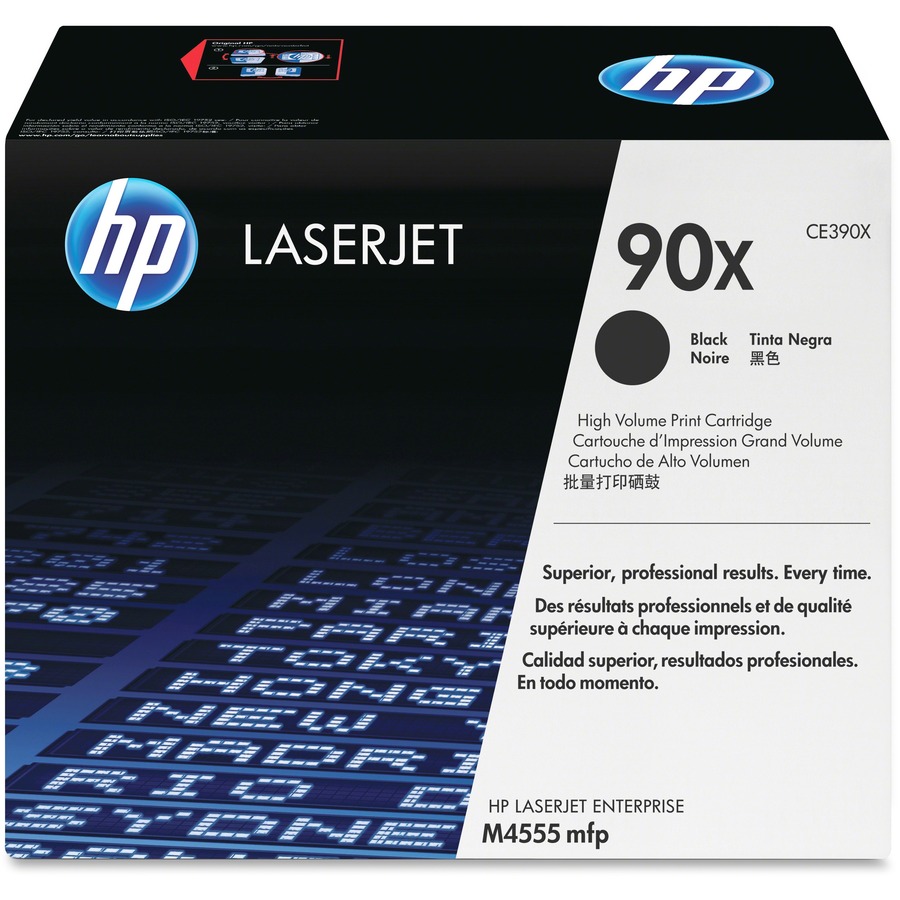 HP 90X Original Laser Toner Cartridge - Single Pack - Black - 1 Each