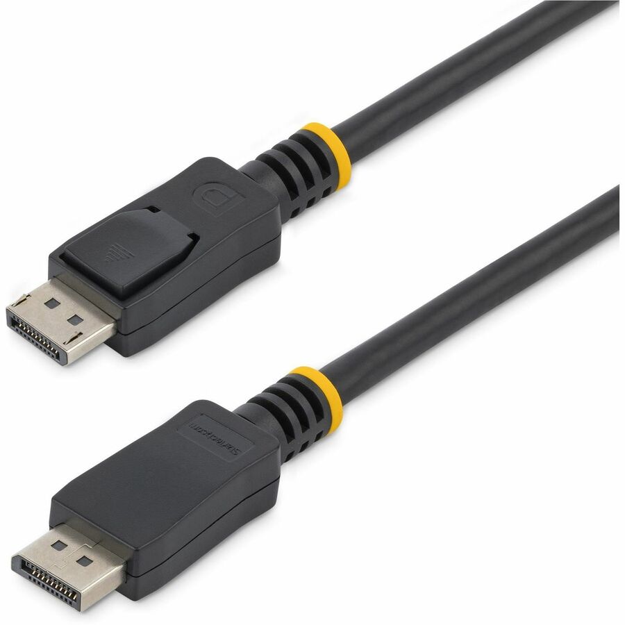 StarTech 50cm (1.6ft) DisplayPort 1.2 Cable, 4K x 2K UHD VESA Certified DisplayPort Cable, DP Cable/Cord for Monitor, w/ Latches