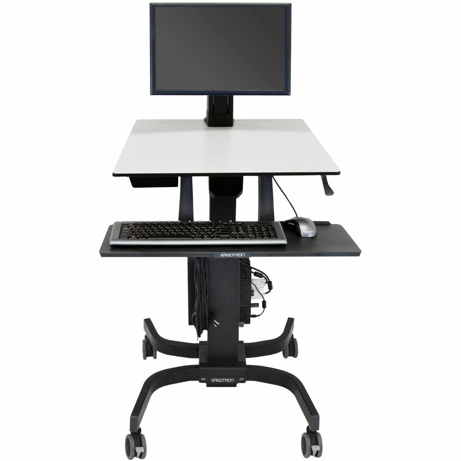 Ergotron WorkFit-C, Single LD Sit-Stand Workstation