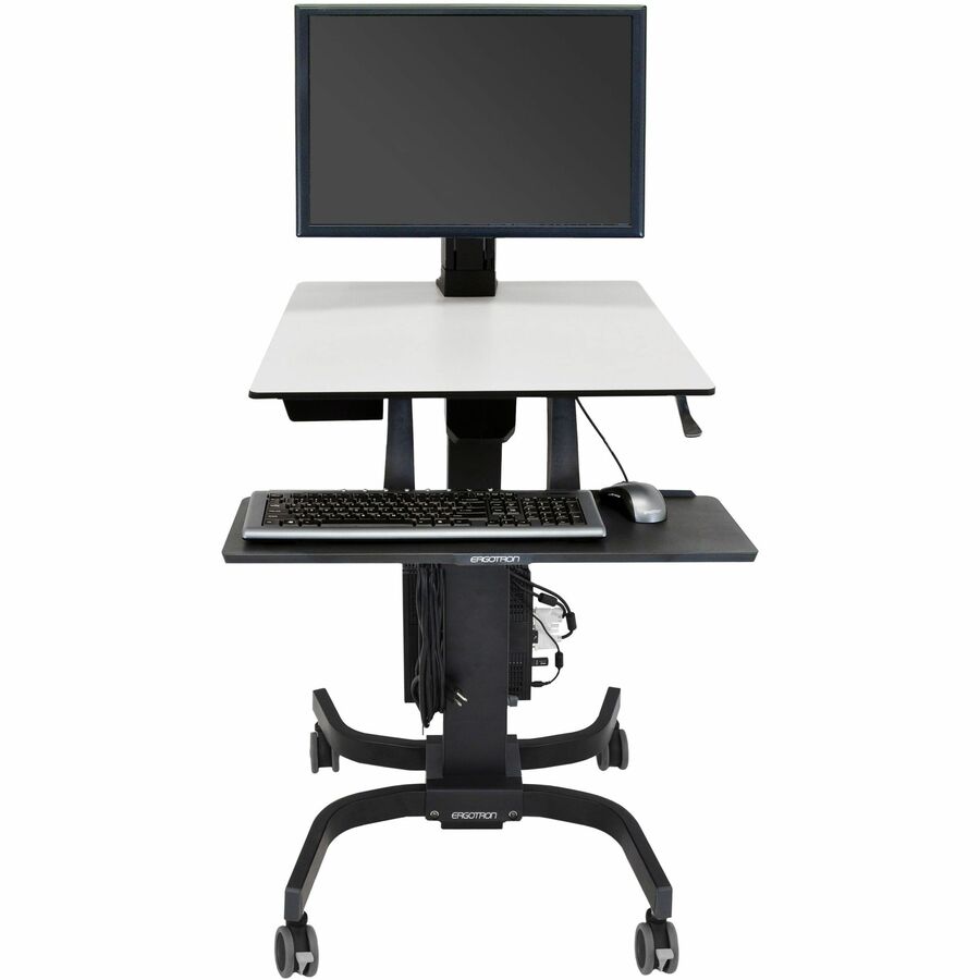 Ergotron WorkFit-C, Single HD Sit-Stand Workstation