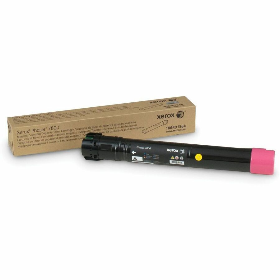 Xerox Genuine Phaser® 7800 Magenta Standard capacity Toner Cartridge (6000 Pages) - 106R01564