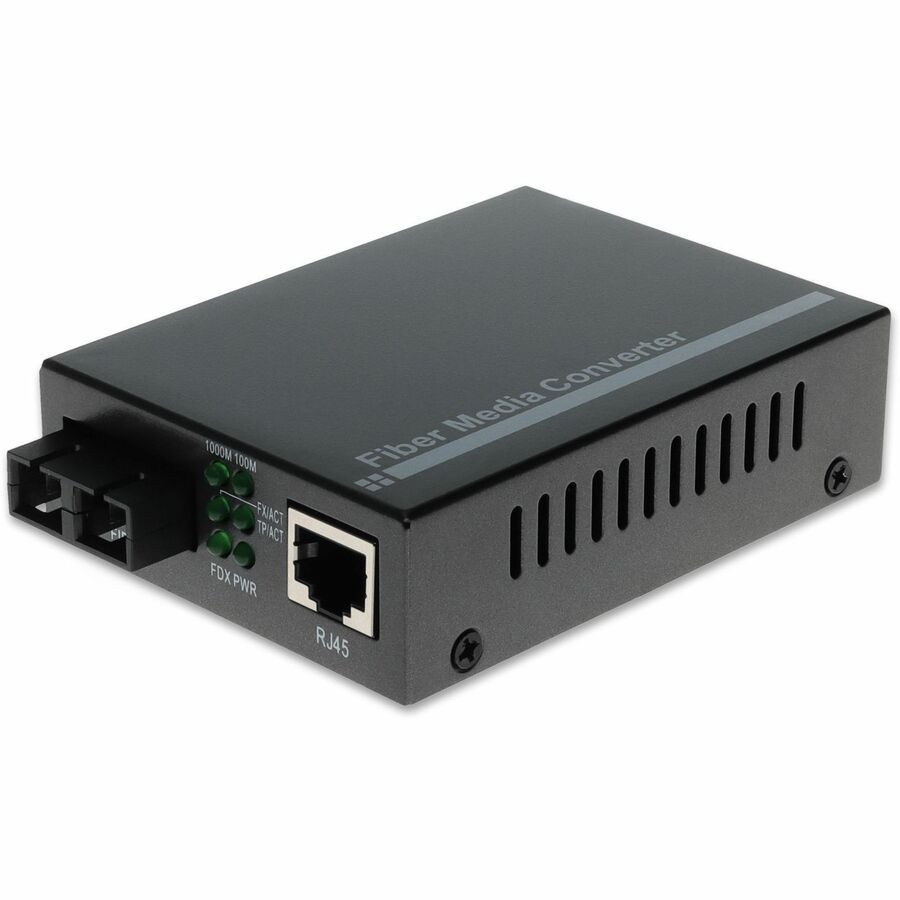 AddOn 10/100Base-TX(RJ-45) to 100Base-FX(SC) MMF 1310nm 2km Media Converter