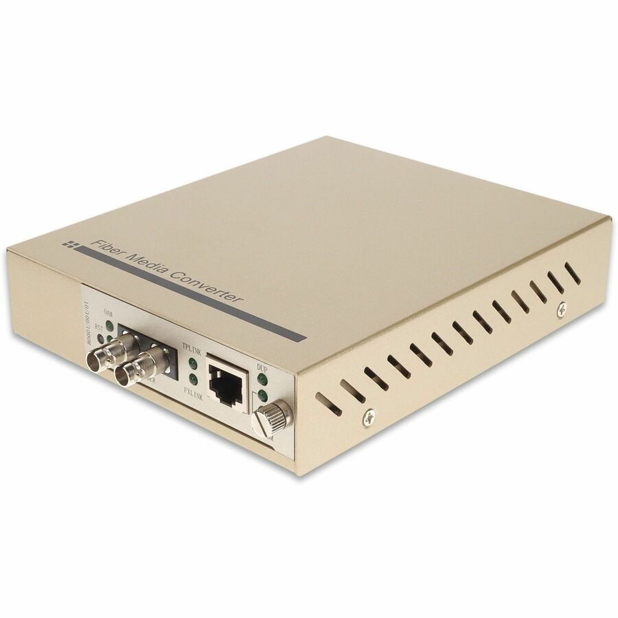 AddOn 10/100/1000Base-TX(RJ-45) to 1000Base-SX(ST) MMF 850nm 550m Managed Media Converter