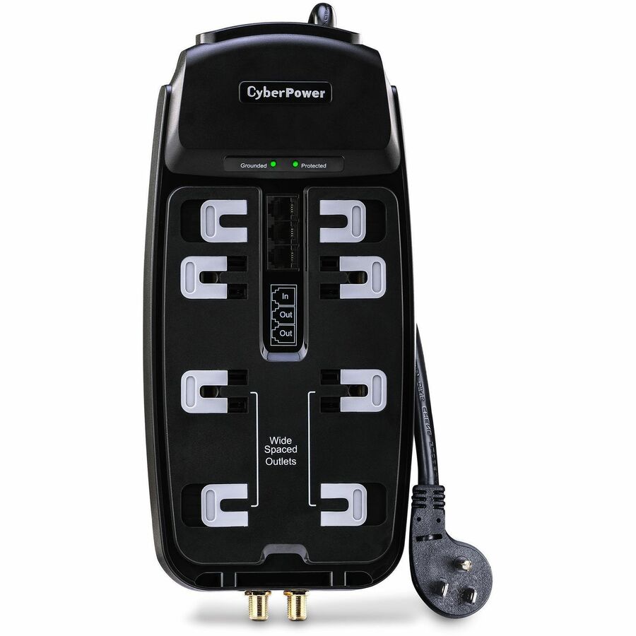 CyberPower CSHT808TC Home Theater 8 - Outlet Surge with 2850 J