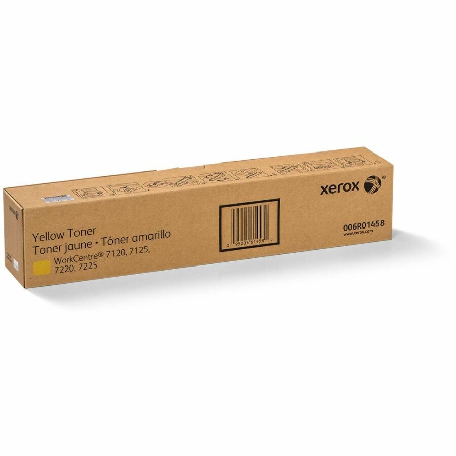 Xerox Genuine WorkCentre® 7200i Series, WorkCentre® 7120/7125, 7220/7225, Yellow Toner Cartridge