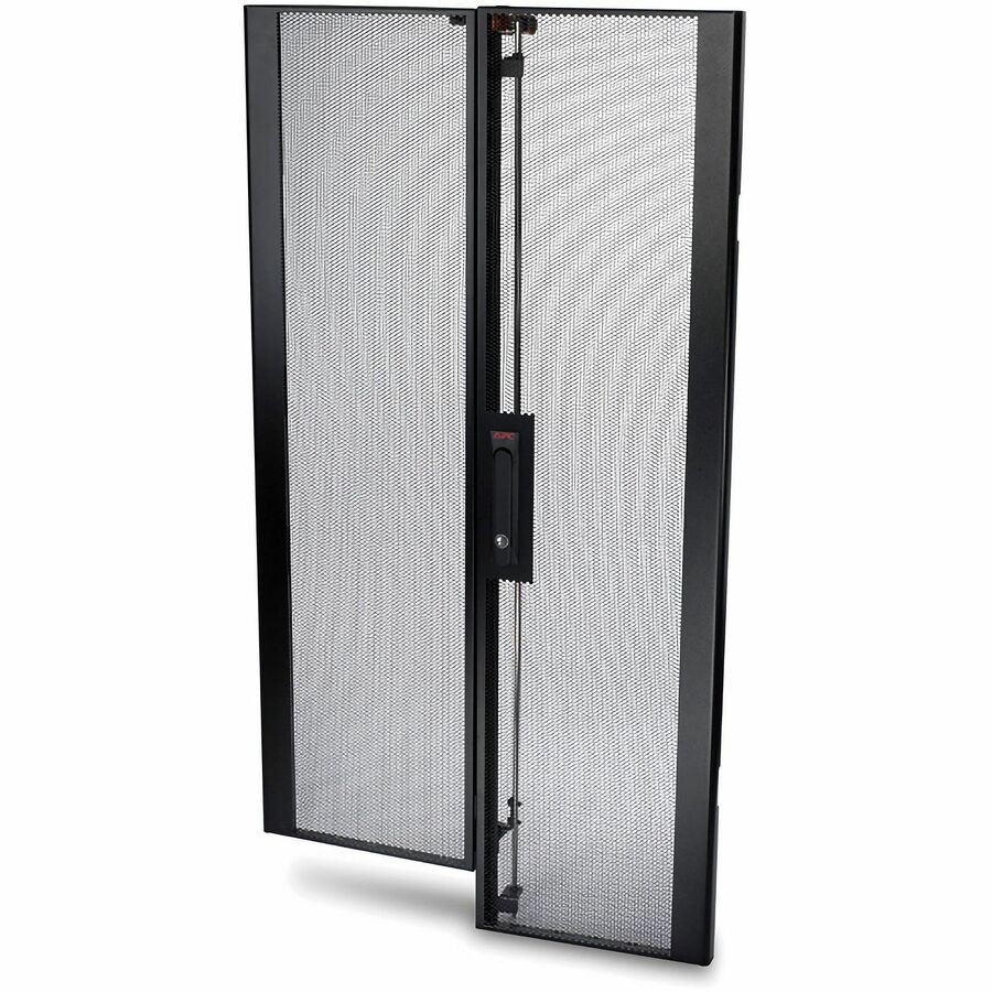 RMA SX 24U/600MM Rear Doors Black - Spare Part
