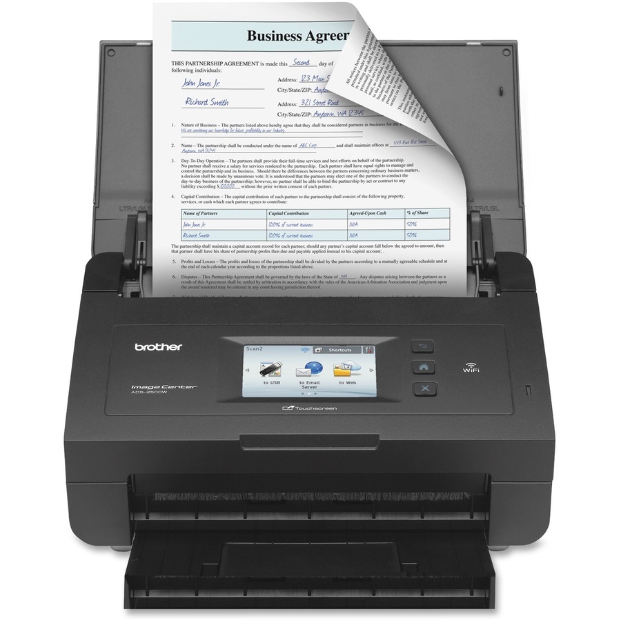 Brother ImageCenter™ ADS-2500W Sheetfed Scanner