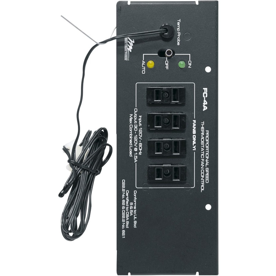 Middle Atlantic FC Series Thermostatic Fan Controller for MPR