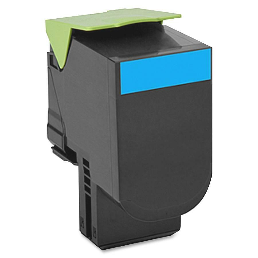 Lexmark Unison 700H2 Toner Cartridge - Laser - High Yield - 3000 Pages - Cyan - 1 Each