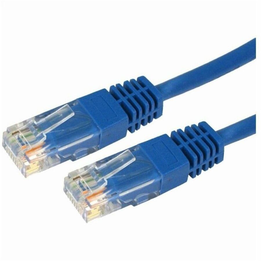 4XEM 1FT Cat6 Molded RJ45 UTP Pure Copper Patch Cable (Blue)