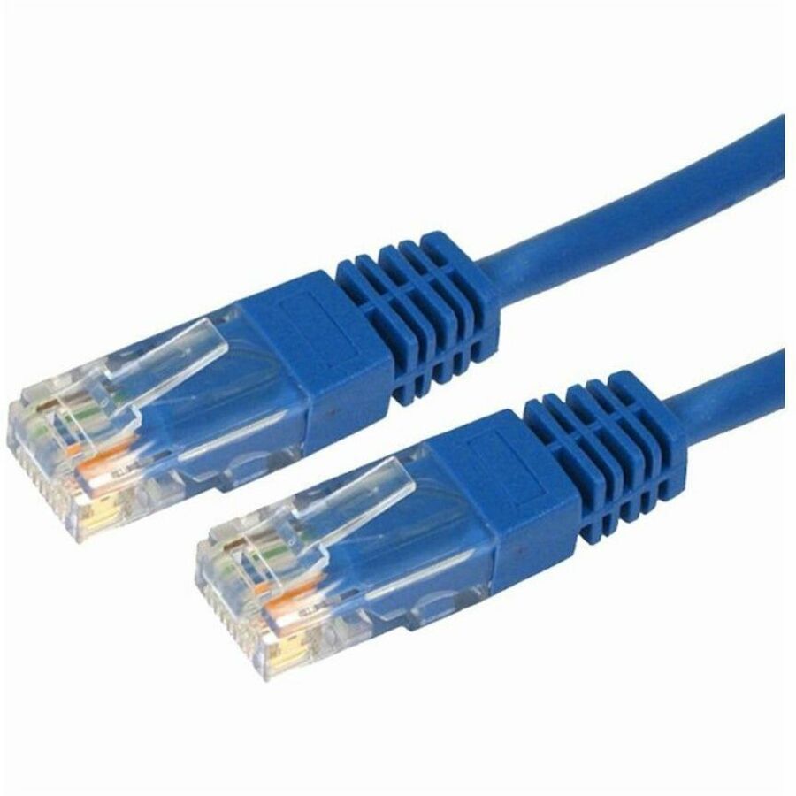 4XEM 15FT Cat6 Molded RJ45 UTP Pure Copper Patch Cable (Blue)