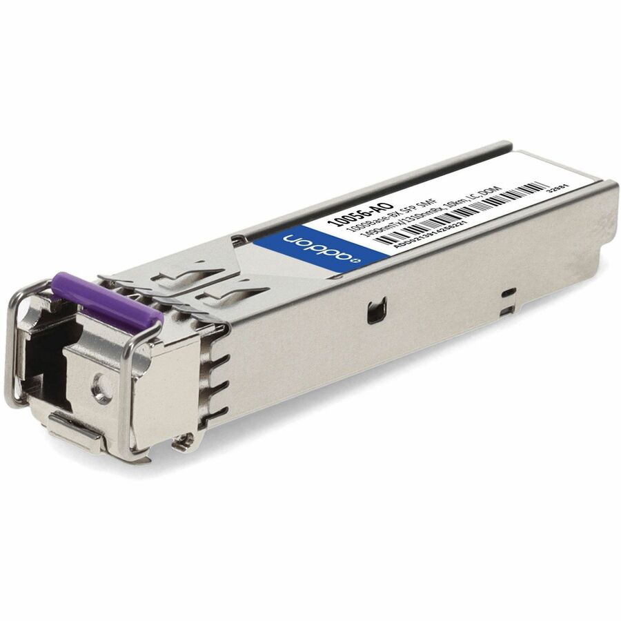 AddOn Extreme Networks 10056 Compatible TAA Compliant 1000Base-BX SFP Transceiver (SMF, 1490nmTx/1310nmRx, 10km, LC, DOM)