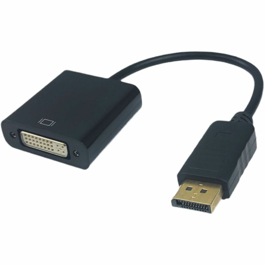 4XEM DisplayPort To DVI-I Dual Link M/F Adapter Cable