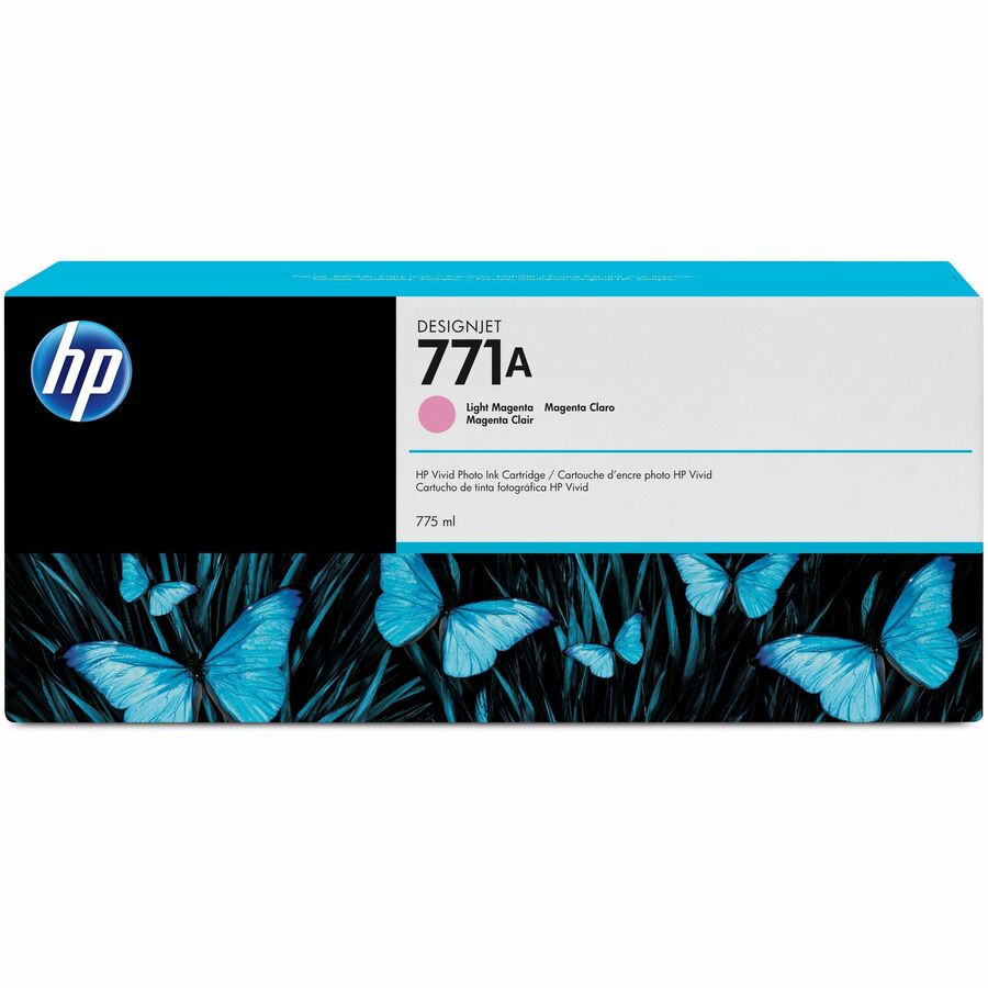 HP 771A (B6Y19A) Original Inkjet Ink Cartridge - Single Pack - Light Magenta - 1 Each