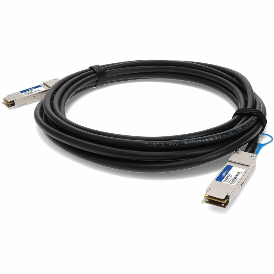 AddOn Arista Networks CAB-Q-Q-0.5M Compatible TAA Compliant 40GBase-CU QSFP+ to QSFP+ Direct Attach Cable (Passive Twinax, 50cm)