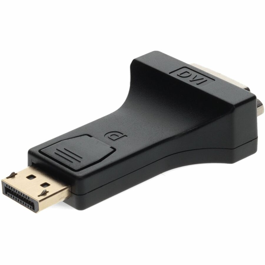 DisplayPort 1.2 Male to DVI-I (29 pin) Female Black Adapter Which Requires DP++ For Resolution Up to 2560x1600 (WQXGA)