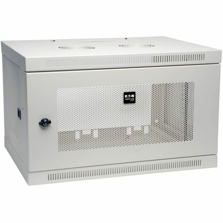 Tripp Lite 6U Wall Mount Rack Enclosure Server Cabinet Wallmount Doors Sides