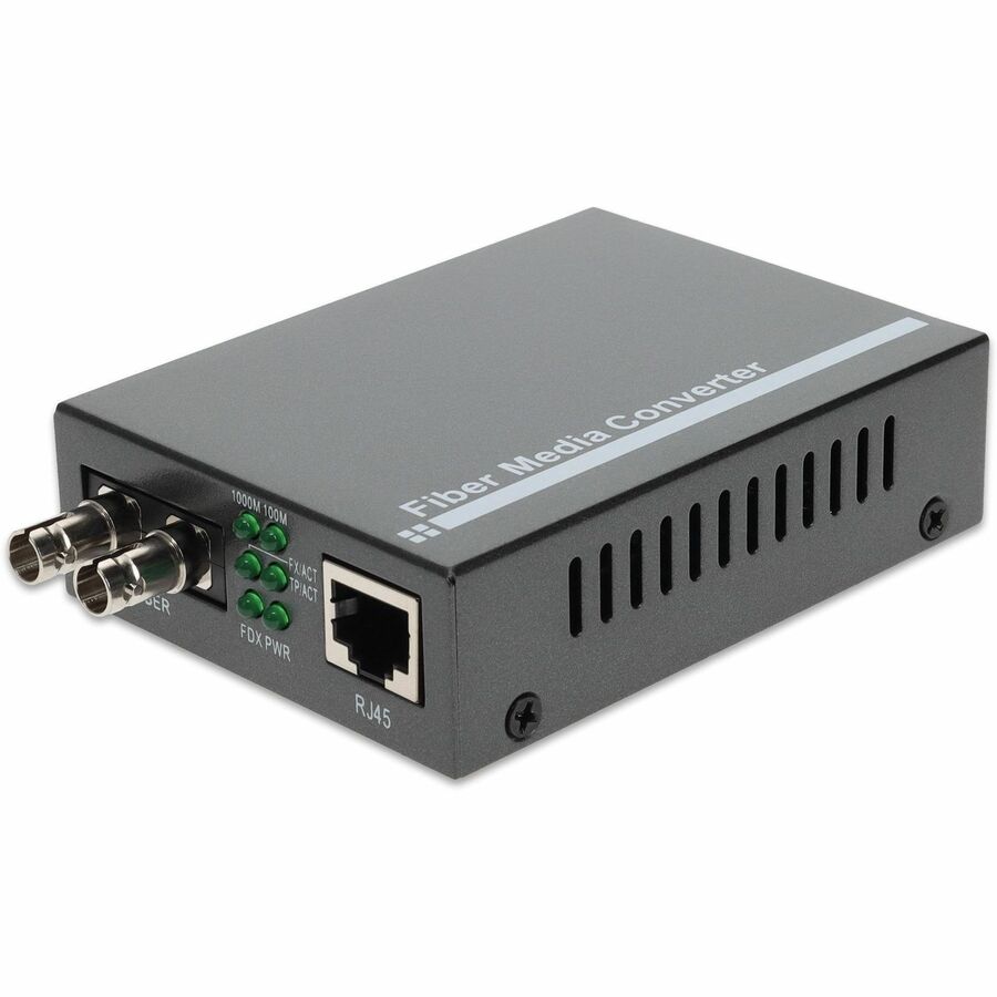 AddOn 10/100Base-TX(RJ-45) to 100Base-LX(ST) SMF 1310nm 20km Media Converter