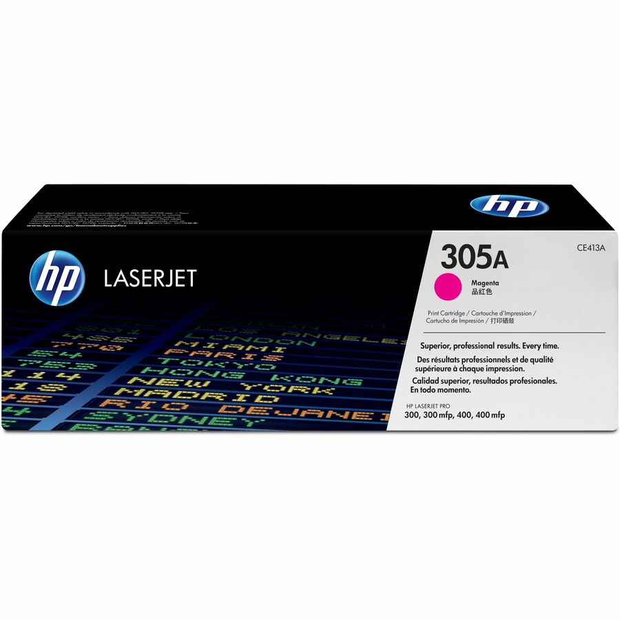 HP 305A Original Laser Toner Cartridge - Single Pack - Magenta - 1 Each